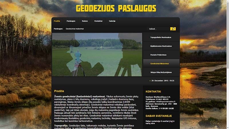 Geodezijos paslaugos